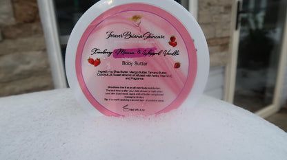 Strawberry Macaron & Whipped Vanilla Body Butter